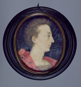 Henry, Walesin prinssi (1594-1612) n. 1610 (wc vellum) tekijältä Isaac Oliver