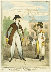 Dandy Lion eksoottinen viime aikoina löydetty tallin pihalta tekijältä Isaac Robert Cruikshank