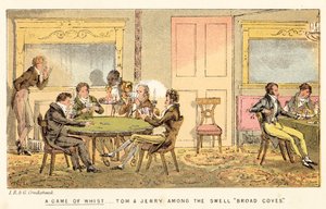 Peli Whist tekijältä Isaac, Robert and George Cruikshank