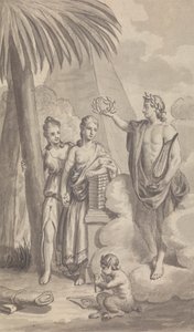 Town and Country Magazine, Frontispiece osalle Vol. X vuodelle 1778 tekijältä Isaac Taylor