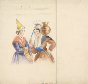 Duas mulheres em trajes coloridos finlandeses tekijältä Isaac Weld