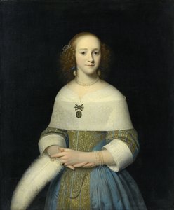Nuoren naisen muotokuva, mahdollisesti Susanna Reael, 1656