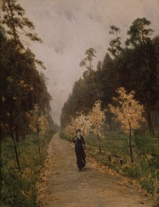 Syksyinen päivä. Sokolniki, 1879 tekijältä Isaak Ilyich Levitan