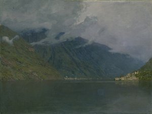 Comojärvi, 1876. tekijältä Isaak Ilyich Levitan