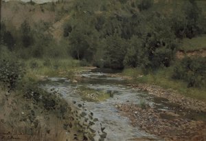 Virta, 1880-luku tekijältä Isaak Ilyich Levitan