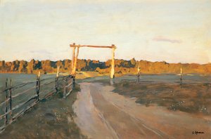 Kesäilta, 1900. tekijältä Isaak Ilyich Levitan