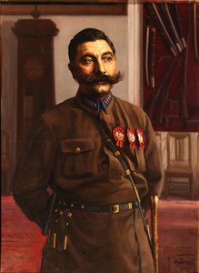Muotokuva Semjon Mikhailovich Budyonnysta 1883-1973, 1929