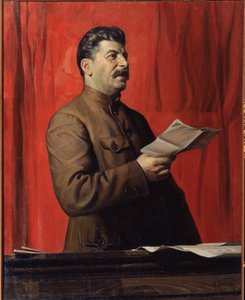 Stalinin muotokuva tekijältä Isaak Israilevich Brodsky