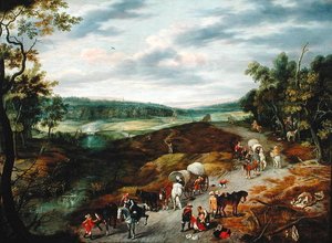 Varkaat hyökkäävät matkailijoiden saattueeseen, 1656