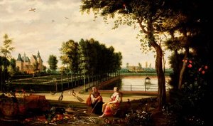 Vertumnus ja Pomona (paneeli)