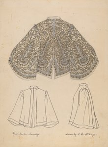 Brodeerattu takki tekijältä Isabelle De Strange