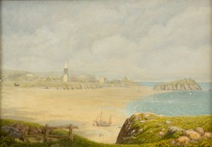 "Tenby, ranta", 1870-1927 tekijältä Isambard Owen