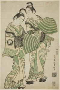 Tear c ja rs Onoe Kikukoro Doctor idea d Sanogawa Ichimatsu lääkäri tekijältä Ishikawa Toyonobu