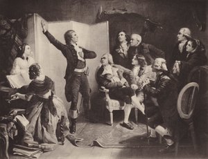 Marseillaisen ensimmäinen laulu (litho) tekijältä Isidore (after) Pils