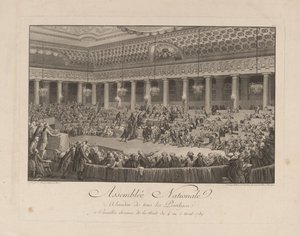 Elokuun 4. päivän yö 1789 kansalliskokouksessa 1790