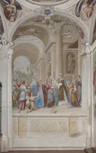 Jeesuksen esittely temppelissä, 1623-34 tekijältä Isidoro Bianchi