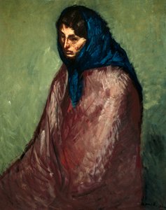 ""Le refuge"" Isidre Nonell i Monturiolin (1873-1911) maalaus 1904 Barcelona. Katalonian kansallinen taidemuseo tekijältä Isidro Nonell