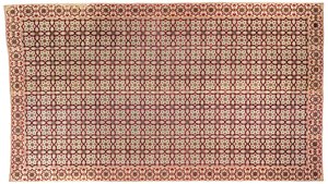 Kesälattiapäällyste, n. 1650 (sametti ja silkki metallilangoilla) tekijältä Islamic School