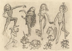 Designs for Goldsmiths.n.d. tekijältä Israhel van Meckenem