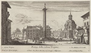 Piazza della Colonna Traiana tekijältä Israël Silvestre