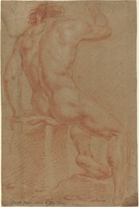 Alaston miesfiguuri [recto]