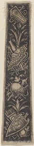 Koristelautanen panssari- ja soittimilla tekijältä Italian 18th or 19th Century