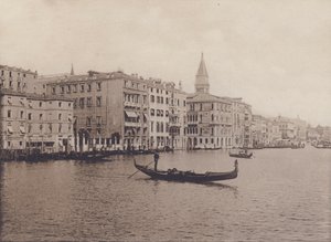 Canal Grande, Hotellit (m/w kuva) tekijältä Italian Photographer