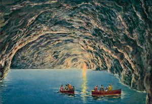 Capri: Grotta Azzurra (värillinen kuva) tekijältä Italian Photographer