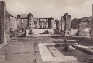 Casa Del Fauno Danzante, Tanssivan faunin talo (valkoinen kuva) tekijältä Italian Photographer