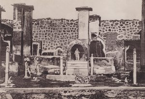 Casa Di Marco Lucretius, Marcus Lucretiuksen talo (valkoinen kuva) tekijältä Italian Photographer