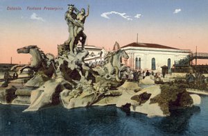 Catania, Italia, Proserpina Fountain tekijältä Italian Photographer