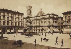 Florència / Florència: Piazza Vittorio Emanuele (foto b/n) finlandès tekijältä Italian Photographer