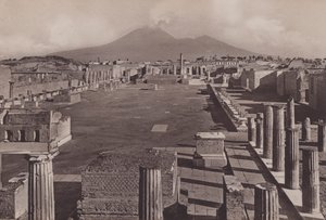 Foro Civile, The Forum (m/w kuva) tekijältä Italian Photographer