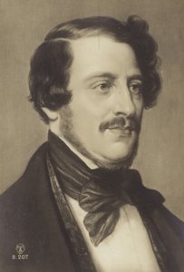 Gaetano Donizetti, italialainen säveltäjä (1797-1848) tekijältä Italian Photographer