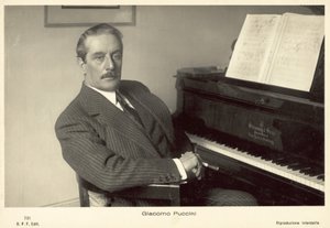 Giacomo Puccini (m/w kuva) tekijältä Italian Photographer