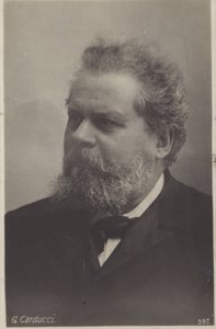 Giosue Carducci (1835-1907), Nobel-palkittu italialainen runoilija tekijältä Italian Photographer