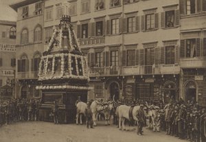 pyhä lauantai, Firenze (m/w kuva) tekijältä Italian Photographer