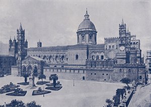 Italia: Palermo, katedraali (m/w kuva) tekijältä Italian Photographer