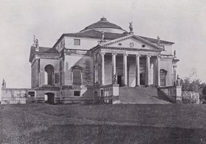 Italia: Palladion Villa Rotonda, lähellä Vicenzaa (m/v kuva) tekijältä Italian Photographer