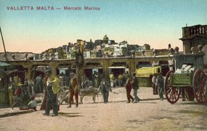 Marina Market, Valletta (värikuva) tekijältä Italian Photographer