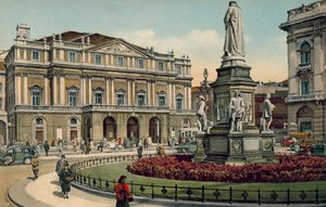 Milano / Milano: Teatro alla Scala (värikuva) tekijältä Italian Photographer