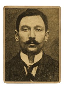 Mukikuva Vincenzo Peruggiasta, italialaisesta taidemaalarista, joka varasti Mona Lisan Louvresta 21. elokuuta tekijältä Italian Photographer