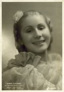 Nadia Colombo, italialainen balerina (m/w kuva) tekijältä Italian Photographer
