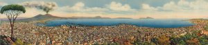 Napoli / Napoli: Napoli: Panorama Generale (värillinen kuva) tekijältä Italian Photographer