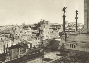 Panoraama Victor Emanuelin muistomerkiltä tekijältä Italian Photographer