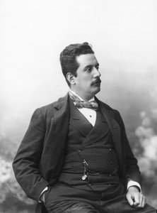 Giacomo Puccinin muotokuva, n. 1900