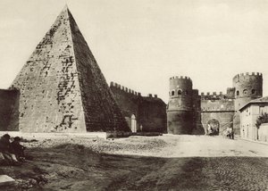 Caius Cestiuksen pyramidi tekijältä Italian Photographer