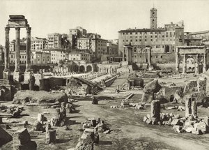 Forum Romanum ja Basilica Julia tekijältä Italian Photographer