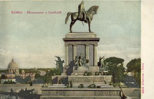 Rooma, Italia, Garibaldi-muistomerkki tekijältä Italian Photographer