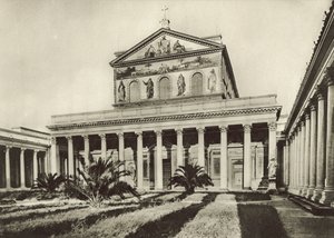 Pyhän Paavalin basilika, julkisivu tekijältä Italian Photographer